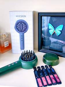 Nouveau modèle 2026 KSKIN Masseur capillaire électrique PTC laser étanche EMS avec protection de mise hors tension automatique, portable pour usage domestique et hôtelier - Product Image 4