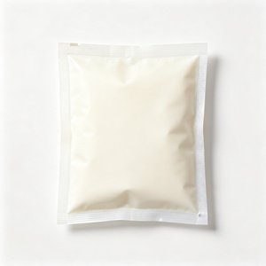 ถุงพลาสติกใสแบบมีซิปล็อคสีขาวดำสำหรับบรรจุผง - Product Image 3