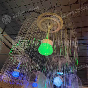 Lampe méduse artistique, lumières décoratives pour jardin et pelouse, éclairage étanche IP65 pour festivals et sites de villégiature - Product Image 3