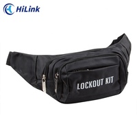Sac de taille portable pour kit de verrouillage de sécurité à main pour dispositif de verrouillage industriel et stockage de gestion des personnes