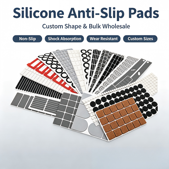 FengZe FZ-69 Custom Natural Rubber/NBR/EPDM Silicone Electronic Foot Pads Self-adhesive Anti-slip Cushioning Material Silicone
