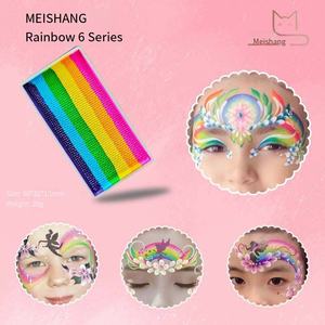 ชุดกล่องสีรุ้ง20ก. ชุดกล่องใส่สมุดโน๊ตชุดเครื่องมือระบายสีแต่งหน้าเทศกาลฮาโลวีน - Product Image 3