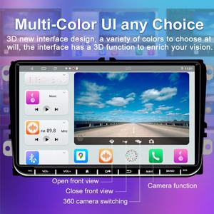 Radio Multimedia de 9 Pulgadas para Coche con 2GB de RAM, 32GB, 4G, Carplay y Android Auto, 2 Din con Reproductor de DVD y GPS para <span class=keywords><strong>Volkswagen</strong></span>, Skoda, Seat, Cámara de 360° - Product Image 3
