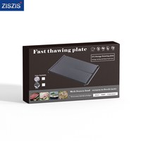 Plateau à dégelant VIP, plaque à dégivrage rapide en aluminium sans danger pour les aliments, planche magique pour la viande, le steak, le poisson, la poulet
