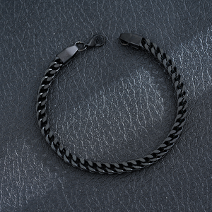 2025 nouveau DS vente en gros Miami NK cubain lien chaîne Bracelet en acier inoxydable hommes bijoux géométrique Pulseira Corrente Hombre - Product Image 2