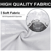 Vente en gros d'usine de Yiwu de caleçons taille moyenne pour hommes, sous-vêtements imprimés avec logo personnalisé, caleçons en tissu extensible faciles à sécher, bons