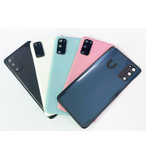 Pour <span class=keywords><strong>Samsung</strong></span> S20 Back Glass Remplacement boîtier de panneau de porte de batterie avec objectif de caméra. - Product Image 1