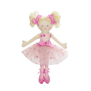 Qunze Factory Oem Großhandel Braid Werbe geschenke Gefüllte Plüsch Mädchen Lappen Puppen - Product Image 5