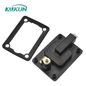 XK117 Black <strong>Panel</strong> Steel Zinc Die-Casting Housing Powder Coated Car Bus Luggage Storehouse Safety Recessed <strong>Door</strong> Paddle Lock <strong>Latch</strong> - Product Image 6