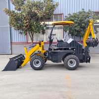 Chargeurs multifonctionnels à quatre roues motrices et double embout, ventes à l'exportation de chargeurs-pelleteuses haute performance