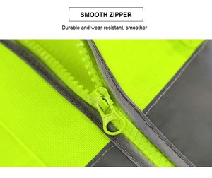 Ropa de Seguridad, Chaleco de Alta Visibilidad, Chaleco Reflectante de Seguridad, Ropa de Construcción, Chaqueta de Alta Visibilidad - Product Image 6