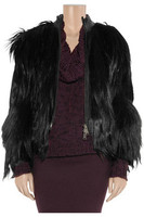 YR611 femmes mode véritable chèvre agneau manteau de fourrure accepter personnalisé faire veste en peau de mouton