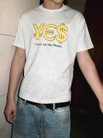 T-shirts décontractés pour hommes avec logo personnalisé, citation imprimée, 3 couleurs disponibles, en coton