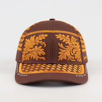 Casquette de baseball unisexe personnalisée OEM, design vintage avec broderie intégrale et détails ornés en points Oxford, pour usage quotidien