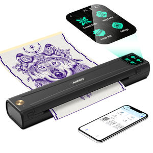 Imprimante de pochoirs de tatouage AIMO M08ESD <span class=keywords><strong>avec</strong></span> écran tactile, imprimante de tatouage Bluetooth <span class=keywords><strong>avec</strong></span> 10 feuilles de papier de transfert premium - Product Image 1