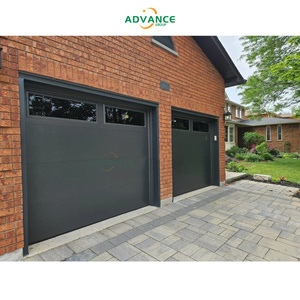 Vente chaude Bon marché Bois Massif Sectionnel Porte de <span class=keywords><strong>Garage</strong></span> Automatique Télécommande Villa <span class=keywords><strong>Garage</strong></span> Extérieur - Product Image 2