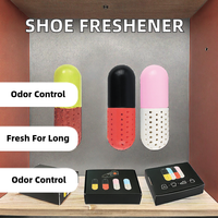 Desodorante Multifuncional para Zapatos con Carbón Activado, Eliminador de Olor de Pies de Larga Duración para Zapatillas Deportivas