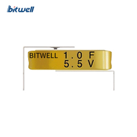 Condensateur Farad de type bouton BitWell BWL5R5105 5,5V 1F, super condensateur de type H pour enregistreur de conduite, instruments industriels