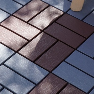 Balcony Terrace <b>Garden</b> Patio Flooring, Interlocking <b>Plastic</b> Deck <b>Tiles</b> - Product Image 3