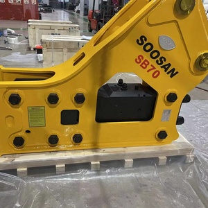 Pour disjoncteur hydraulique SOOSAN SB 70 Type latéral nouvel état pour excavatrices 16-21 tonnes machines de Construction de base - Product Image 1