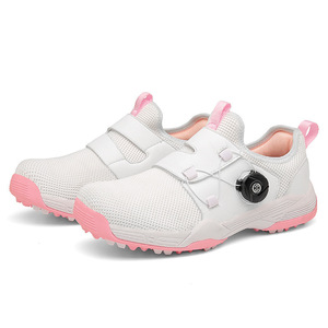 Nouvelles <span class=keywords><strong>chaussures</strong></span> de <span class=keywords><strong>golf</strong></span> pour femmes, <span class=keywords><strong>chaussures</strong></span> d'entraînement en salle, boucle rotative, semelle intermédiaire en caoutchouc, baskets décontractées pour l'herbe - Product Image 4
