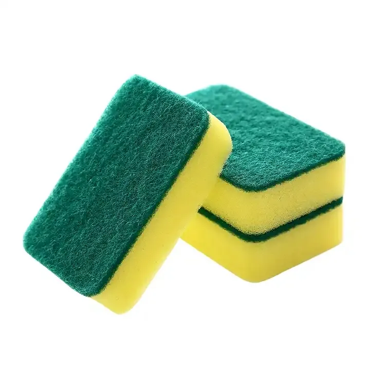Hot Sale Washing Scrub Sponge Kitchen Thick Scrubber Pad Cleaning Scouring Sponge Pads Scourer Sponges