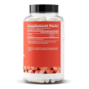 OEM l-theanine kapsul energi membersihkan kejernihan alami kafein l-theanine kapsul - Product Image 2