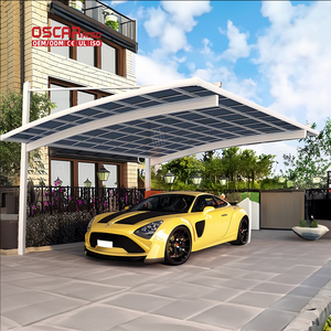 Inum Garages Abri d'auto en métal Garage préfabriqué multifonctionnel personnalisé direct d'usine Us Uk Ca Ca Au Nz Abri d'auto en aluminium GaragesMetal - Product Image 2