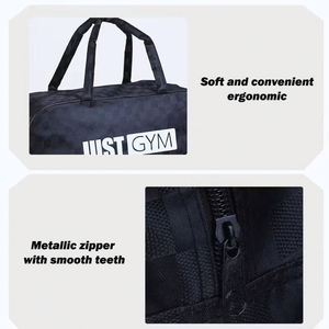 Design Large Capacity Men's Oxford Waterproof Dry Wet Separation Fitness Exercise Fitness <b>Bag</b> Travel Duffel <b>Bag</b> - Product Image 5