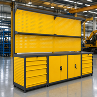 Fournisseur ODM de chariots à outils métalliques verrouillables de qualité industrielle à grande capacité pour le stockage industriel