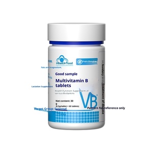 Comprimés de <span class=keywords><strong>Vitamine</strong></span> <span class=keywords><strong>B</strong></span> OEM Blue Hat 0,5g pour Adultes, 60 par Flacon, Améliore l'Immunité, 1 Comprimé par Jour, Hommes Femmes (à l'exception des nouveau-nés), Durée de Conservation 24 Mois - Product Image 1