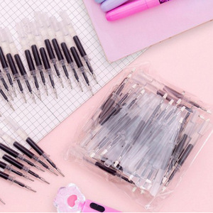 Gel de dibujos animados creativos para estudiantes suministros de papelería lindo Adorable corazón femenino arena que fluye Internet celebridad bolígrafos a base de agua - Product Image 6