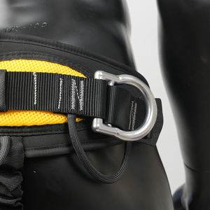 Di alta qualità di arrampicata completo del corpo imbracatura cintura di sicurezza completo del corpo cintura di sicurezza attrezzature per la prevenzione della caduta per treppiede - Product Image 4