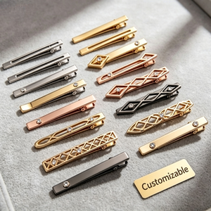 Pince à cravate personnalisée en alliage de zinc avec logo, pince à cravate sur mesure pour hommes, accessoires de marque d'entreprise usinés CNC - Product Image 5