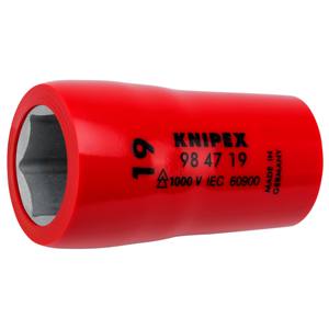 Clé à douille Knipex 19 mm 1000 V isolée, fabriquée en Allemagne - Product Image 1