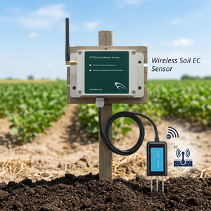 LORA 433mhz capteur analogique sans fil capteur iot Testeur de conductivité CE du sol surveillance des données à distance - Product Image 1
