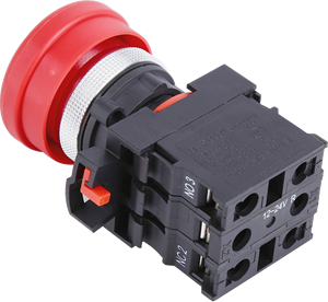 Nueva Serie ONPOW26-11M, Interruptor de Botón Pulsador Tipo Hongo de 22 mm, Fácil de Desmontar - Product Image 3