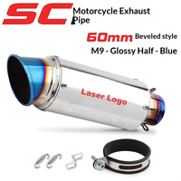 Modification de moto Kawasaki Z900/Z400 Yamaha R3/R1/Voge 300/SC : Tube d'échappement à installation directe avec son puissant