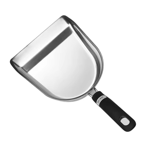 <span class=keywords><strong>Prix</strong></span> imbattable Spatule à glace en acier inoxydable durable, ustensile de cuisine et de bar pour fêtes, pelle à sucre, <span class=keywords><strong>farine</strong></span> et produits secs - Product Image 6