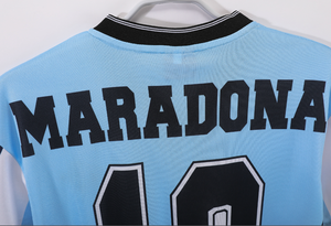 Venta al por Mayor de Camisetas de Fútbol Retro Baratas, Estilo Antiguo, Edición Conmemorativa del Equipo de <span class=keywords><strong>Argentina</strong></span>, Se Aceptan Camisetas Personalizadas - Product Image 3