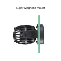 Pompe à Ondes Jebao Série SW Moderne en Plastique pour Aquarium 2/4/8/15, Synchronisation Sans Fil, Super Magnétique, Débit à 360° pour Récif Corallien et Aquarium de Salon