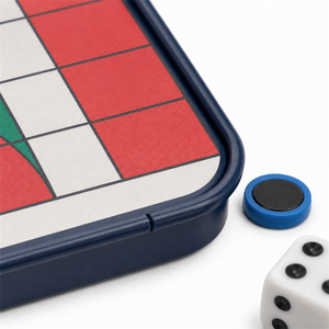 <span class=keywords><strong>Juego</strong></span> <span class=keywords><strong>de</strong></span> Mesa <span class=keywords><strong>Ludo</strong></span> Magnético Personalizado para Viajes con Tablero Plegable <span class=keywords><strong>de</strong></span> Metal y Fichas Magnéticas <span class=keywords><strong>de</strong></span> Materiales Reciclables - Product Image 4