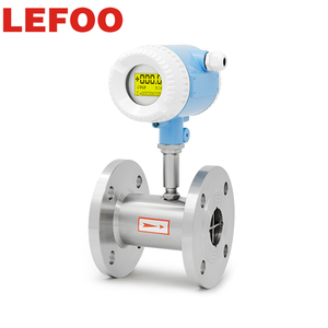 LEFOO Edelstahl-Turbinen-Durchflussmesser DN300 für Wasser und Luft mit digitalem LCD-Display - Product Image 3