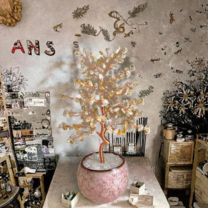 Cristales Naturales de Alta Calidad para Manualidades, Cristales Curativos, Torre de la Suerte, Árbol del Dinero de Citrino - Product Image 3