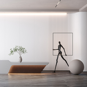 מכירה ישירה מהמפעל של לוחות קיר ותקרה WPC, פאנלים משולבים מסיבי במבוק דקורטיביים לשימוש פנים עבור משרדים ומרכזי מסחר - Product Image 1