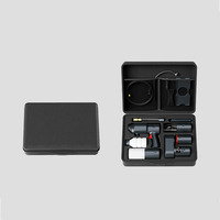 Kit de camping LED longue portée 500M avec pompe à air pour pneus, chargeur sans fil 15W, charge rapide USB 5A, batterie OEM