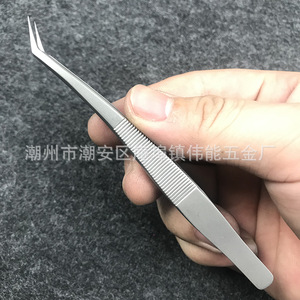 Pince à épiler en acier inoxydable pour extensions de cils, avec pointes en forme de plume dorée, pointes d'épandage pour extensions de cils, colorées - Product Image 3