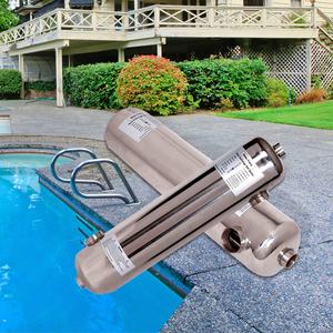 Échangeur de chaleur <span class=keywords><strong>pour</strong></span> <span class=keywords><strong>piscine</strong></span> en acier inoxydable Finn Forst - Alimenté électriquement <span class=keywords><strong>pour</strong></span> piscines extérieures/intérieures - Prix - Product Image 2