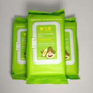 Grosir Label Pribadi Kualitas Terbaik Pembersih Wajah Feminin Penghapus Makeup Wajah Tisu Basah - Product Image 3