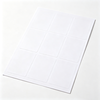 Étiquettes d'emballage Haoxuan, papier semi-brillant, autocollants découpés à la forme, adhésifs, pour l'information produit et l'emballage